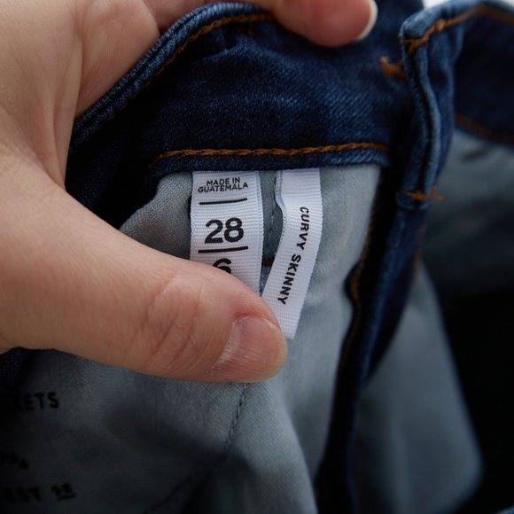 LOFT Curvy Skinny Jeans Women's Size 28 - Picture 6 of 7